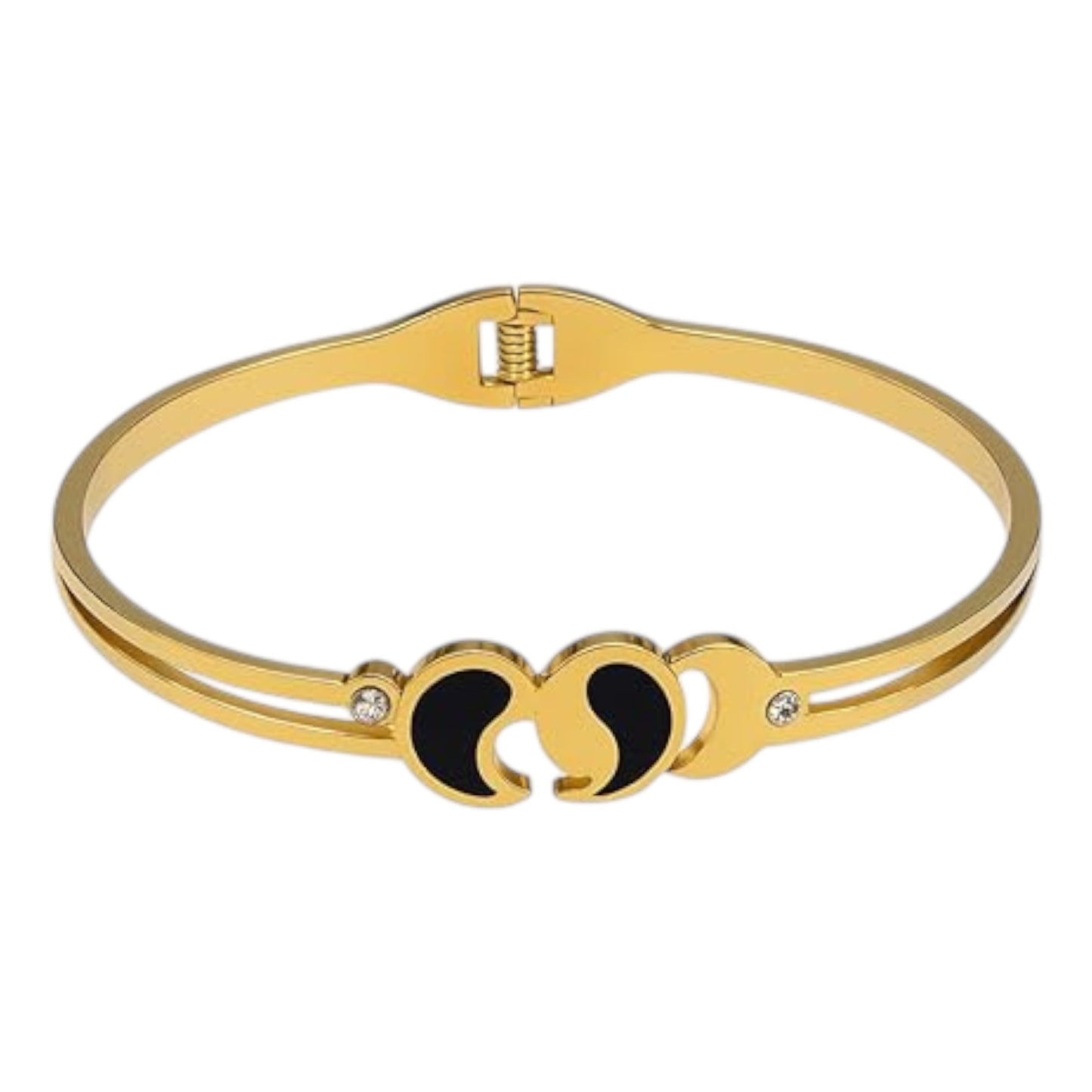 CLYORA Anti Tarnish Stainless Steel Gold Plated Butterfly Bracelet for Women & Girls